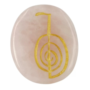 Rozekwarts Cho-Ku-Rei Reiki steen